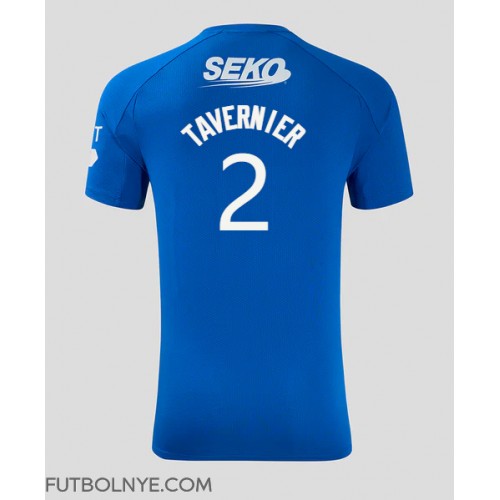 Camiseta Rangers James Tavernier #2 Primera Equipación 2024-25 manga corta